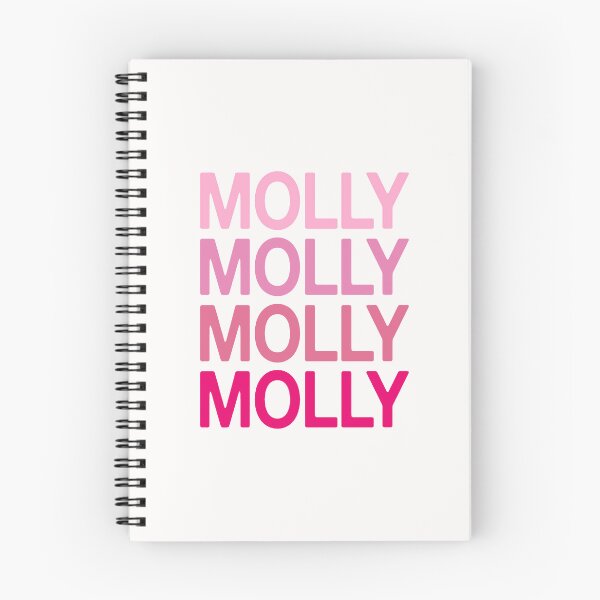 Item preview, Molly Name Pink Colors designed and sold by Jeallan Designs.