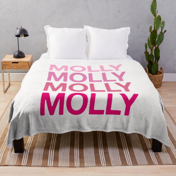 Item preview, Molly Name Pink Colors designed and sold by Jeallan Designs.