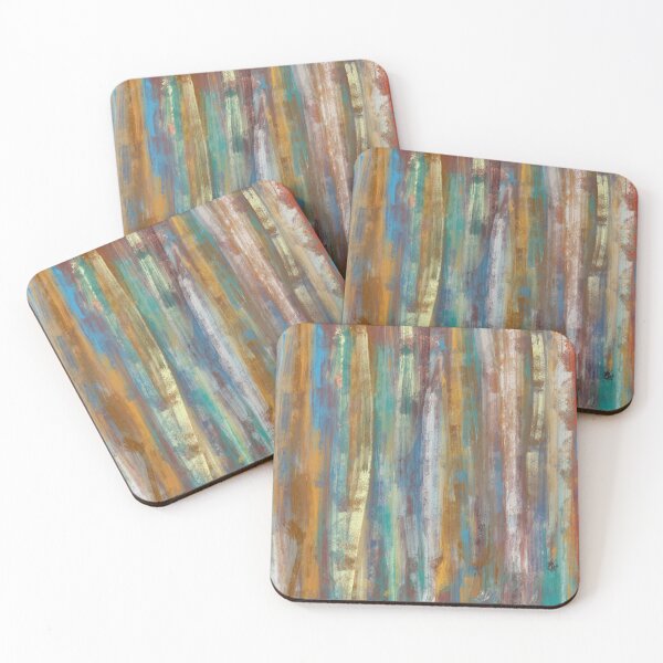 Item preview, Colorful Layered Textures Abstract Painting  designed and sold by Jessielee72.
