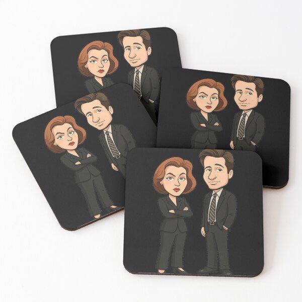 Item preview, TV Cops: Mulder & Scully designed and sold by halibutgoatramb.