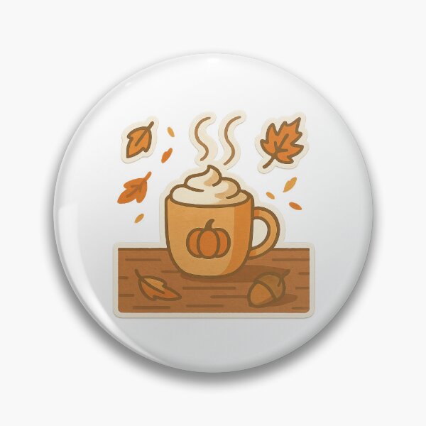 Item preview, Autumn-themed coffee cup on wooden surface with leaves and steam, isolated png, AI generated designed and sold by dvoevnore.