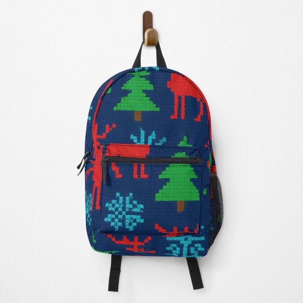 Item preview, Ugly Sweater Christmas Pattern Reindeer, Trees, and Snowflakes designed and sold by Buzzink.