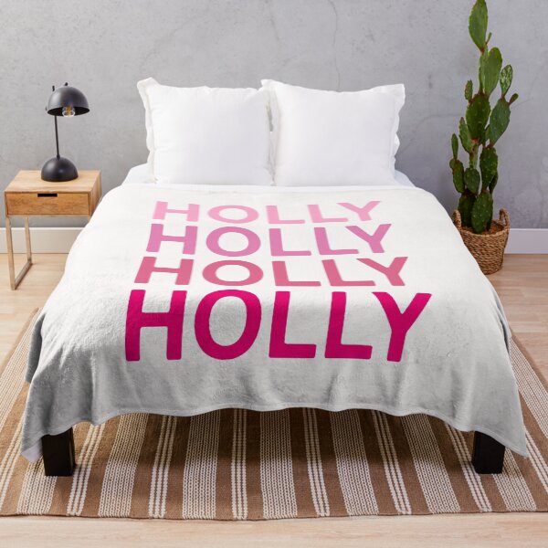 Item preview, Holly Name Pink Colors designed and sold by Jeallan Designs.