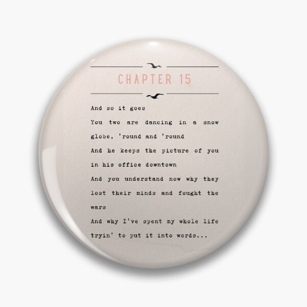 Item preview, Chapter 15 | You are in love! Lyric Bridge Print designed and sold by Parasocialite.