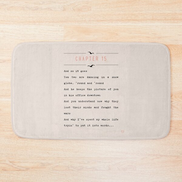 Item preview, Chapter 15 | You are in love! Lyric Bridge Print designed and sold by Parasocialite.