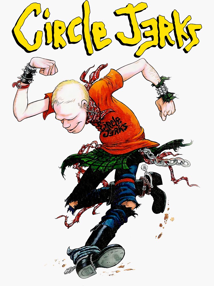 Circle Jerks Stickers for Sale | Redbubble