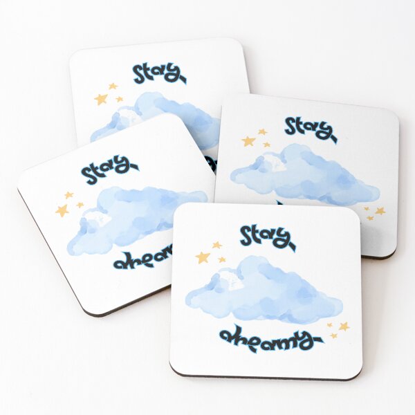 Item preview, Stay Dreamy | Whimsical Cloud and Stars Aesthetic Quote Art designed and sold by Heavenly-Cloudz.