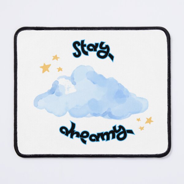 Item preview, Stay Dreamy | Whimsical Cloud and Stars Aesthetic Quote Art designed and sold by Heavenly-Cloudz.