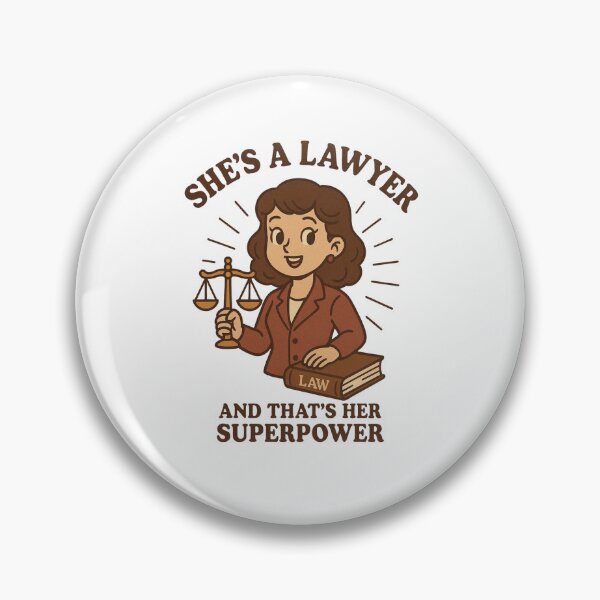 Item preview, Woman Lawyer - She's A Lawyer And That's Her Superpower designed and sold by Prints-by-Olaf.