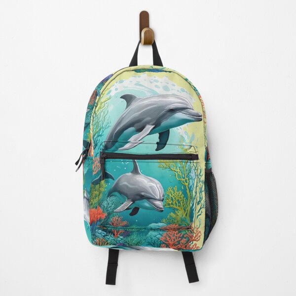 Item preview, Dolphins in Coral Reef designed and sold by Ciervo Primavera.
