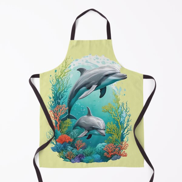Item preview, Dolphins in Coral Reef designed and sold by Ciervo Primavera.