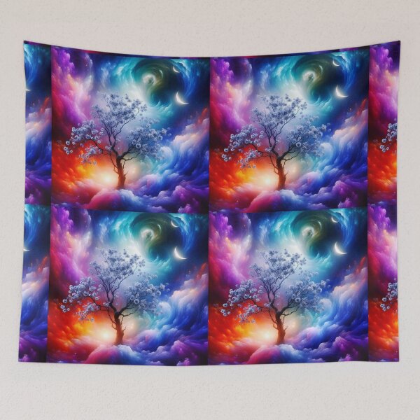 Item preview, Blue sky moon designed and sold by Shahid1234.