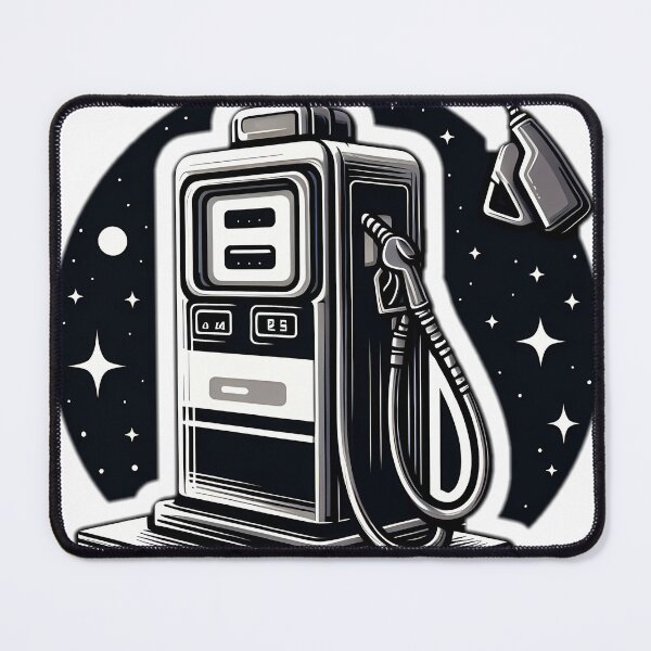 Item preview, gas pump designed and sold by NCNGDESIGN.