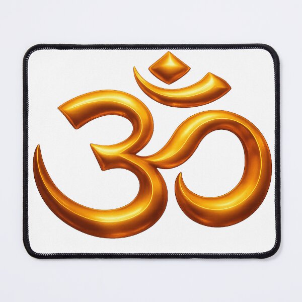 Item preview, Golden Om – Primordial Sound of Creation | Sacred 3D Symbol designed and sold by GarimpoCosmico.