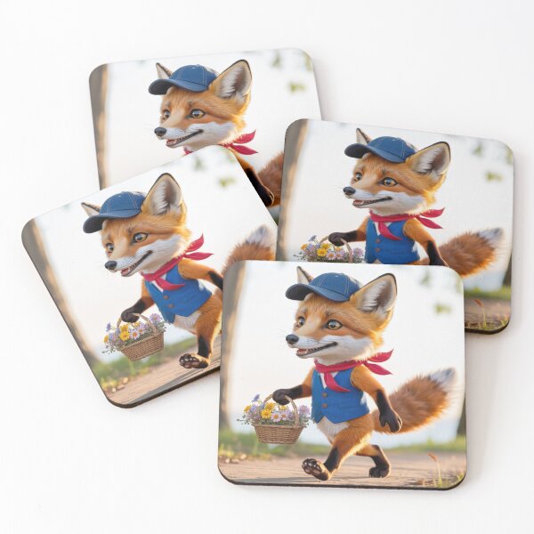 Item preview, Mr. Fox on a walk designed and sold by DZIERANA.