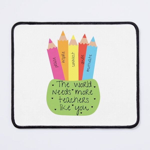 Item preview, Teachers day Appreciation | Thankyou | The world needs more teachers like you designed and sold by Sketchbook Studio by Aqsaa.