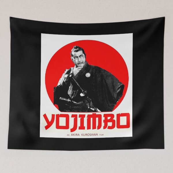 Item preview,  Yojimbo Sanjuro Akira Kurosawa Classic Samurai Toshiro Mifun designed and sold by kathleenmbiv.