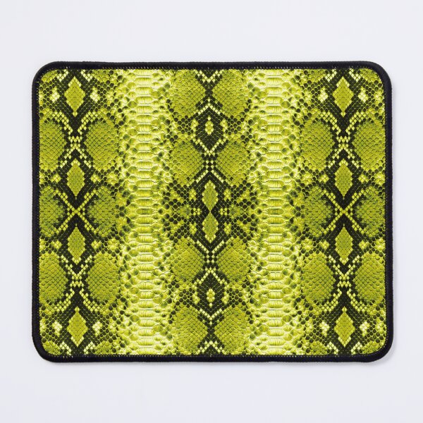 Item preview, Neon Green Python Snakeskin Pattern Rattlesnake Snake Print designed and sold by FemmePod.