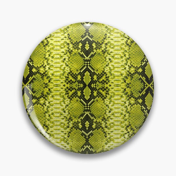 Item preview, Neon Green Python Snakeskin Pattern Rattlesnake Snake Print designed and sold by FemmePod.