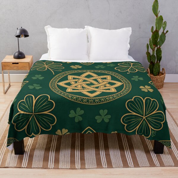 Item preview, Celtic Knot with small lucky covers  designed and sold by Lucky 777.