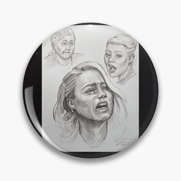 Item preview, Amber-Heard-Sketches designed and sold by DonavonBergstr.