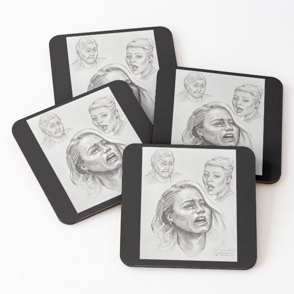 Item preview, Amber-Heard-Sketches designed and sold by DonavonBergstr.