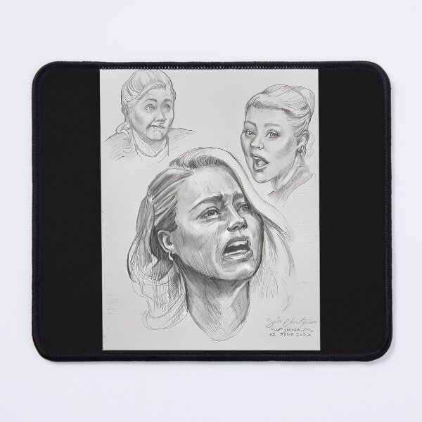 Item preview, Amber-Heard-Sketches designed and sold by DonavonBergstr.