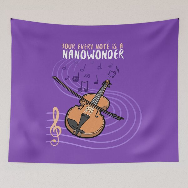 Item preview, Nanowonder Violin Music - Nanoscience designed and sold by BundaBear.