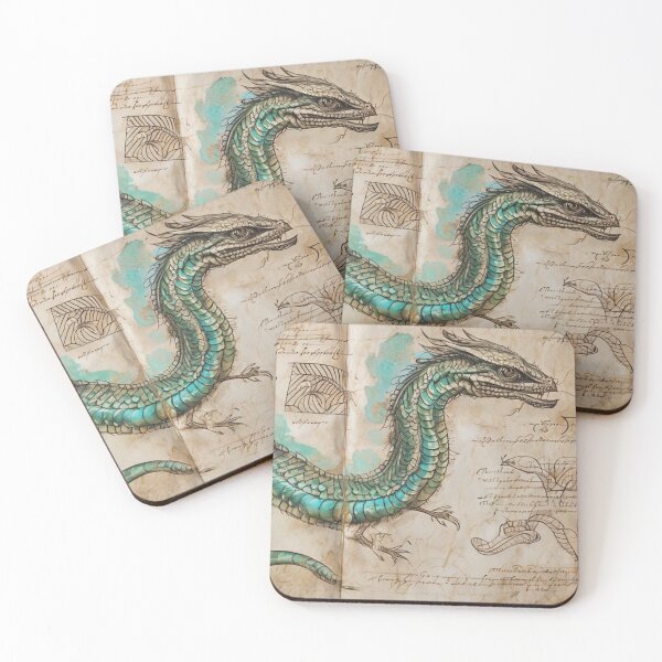 Item preview, Ancient Basilisk Study – Mythological Serpent Sketch designed and sold by Antik by Schulz.