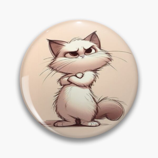 Item preview, Sulky Feline Sitting Pretty artwork  designed and sold by NivyasArtistry.