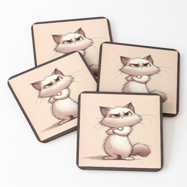 Item preview, Sulky Feline Sitting Pretty artwork  designed and sold by NivyasArtistry.