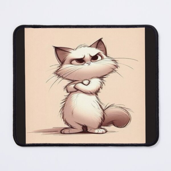 Item preview, Sulky Feline Sitting Pretty artwork  designed and sold by NivyasArtistry.