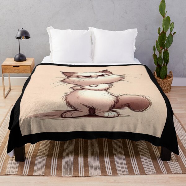 Item preview, Sulky Feline Sitting Pretty artwork designed and sold by NivyasArtistry.