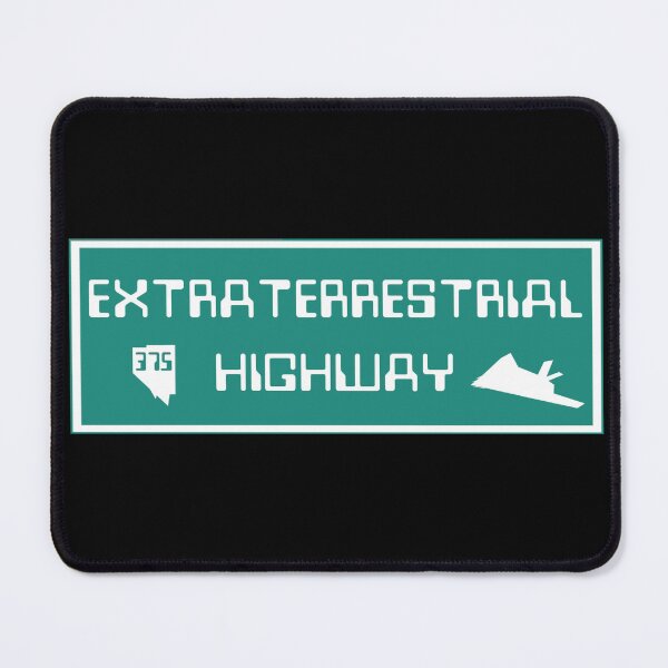 Artikelvorschau, EXTRATERRESTRIAL HIGHWAY 375 Roswell 1947 entworfen und verkauft von ALL ART .