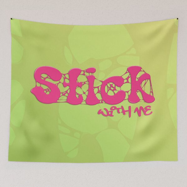 Item preview, Stick With Me - sticky text effect designed and sold by SimonaArtDesign.