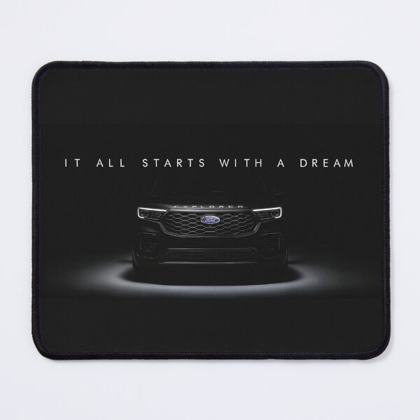Item preview, Ford Explorer – Dream Big Motivational Car Art designed and sold by SuccessHunters.