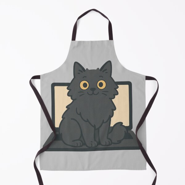 Item preview, Laptop Supervisor – Funny Cat Blocking Screen designed and sold by wwshd.