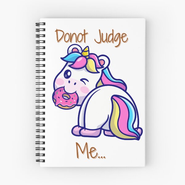 Item preview, Donot judge me doughnut unicorn sticker! designed and sold by Peelmysticker.