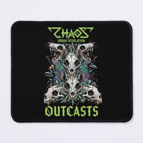 Item preview, CHAOS OUTCASTS - Urban Desolation Graphic Art designed and sold by AV.