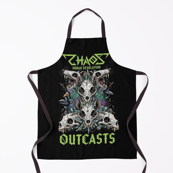 Item preview, CHAOS OUTCASTS - Urban Desolation Graphic Art designed and sold by AV.