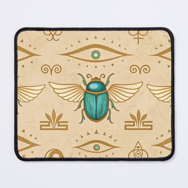 Item preview, Eye of Horus symbols with Egyptian scarabs . designed and sold by Lucky 777.