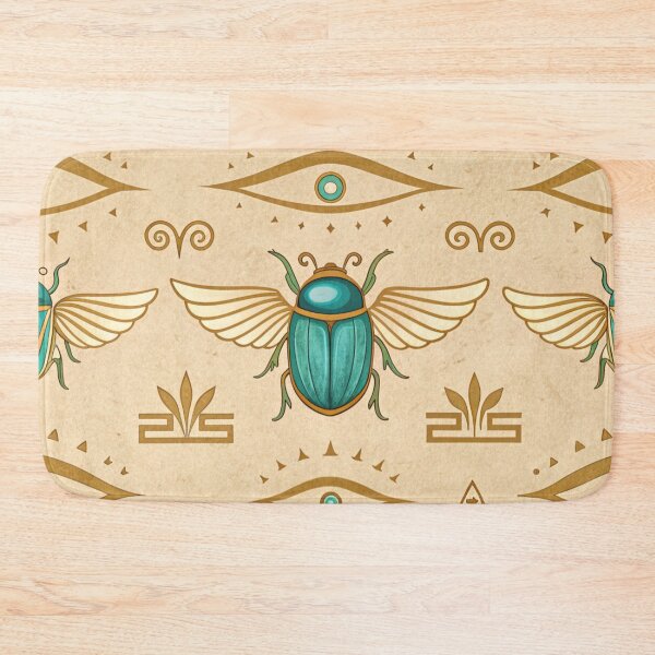 Item preview,  Eye of Horus symbols with Egyptian scarabs . designed and sold by Lucky 777.