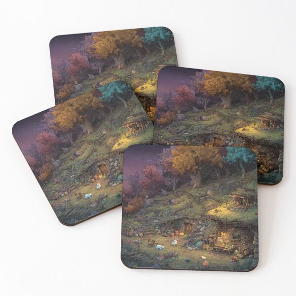 Item preview, The Hill of Dreaming Creatures designed and sold by The Dreaming Cat.