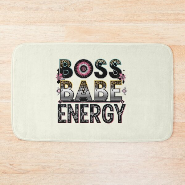 Item preview, Boss Babe Energy Empowering Girl Power Quote for Women & Entrepreneurs designed and sold by Aarvya Fashion Club ( A.F.C ).