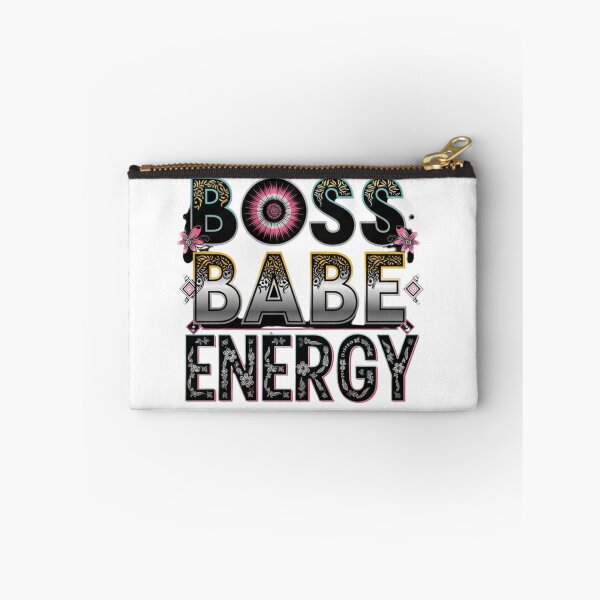Item preview, Boss Babe Energy Empowering Girl Power Quote for Women & Entrepreneurs designed and sold by Aarvya Fashion Club ( A.F.C ).