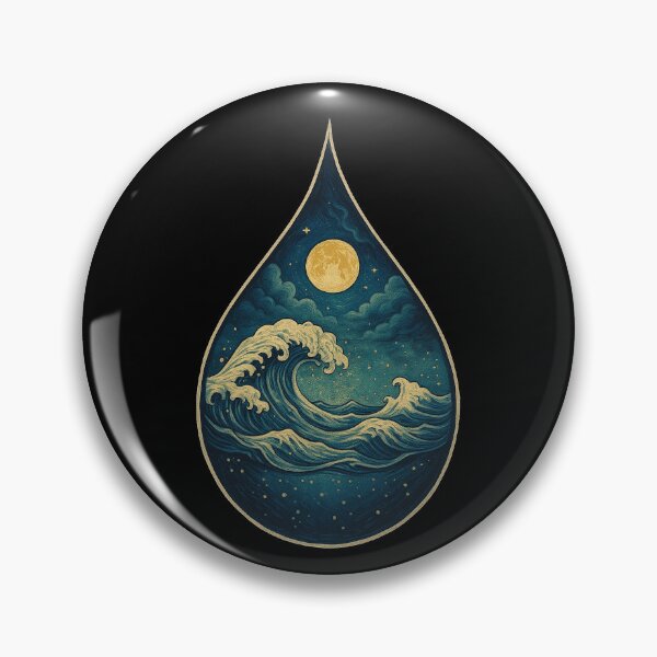Item preview, The Ocean in a Drop designed and sold by ModernMettaCo.