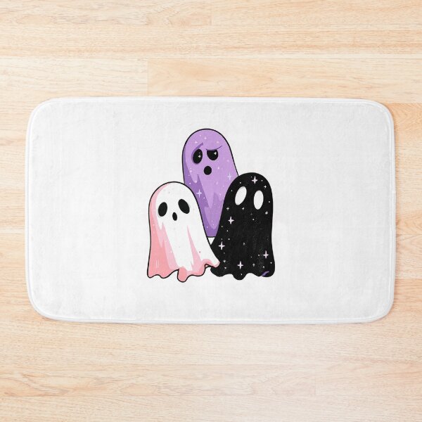 Item preview, Cute Pastel Ghost Sticker Trio – Kawaii Spooky Halloween Aesthetic designed and sold by Line Designs By Duck.