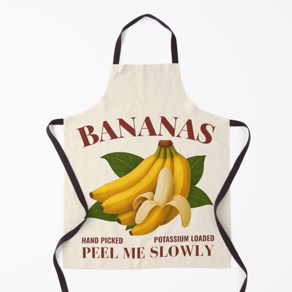 Item preview, Peel Me Slowly | Retro Banana Art | Funny Fruit Pun Design designed and sold by MagicPixelsBtq.