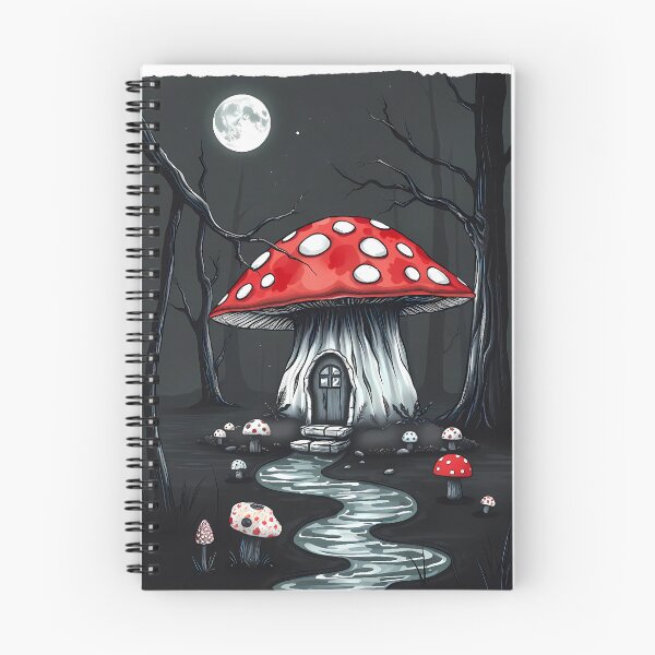 Item preview, Sketch Of My Mushroom Cottage  designed and sold by Soxybabe12.
