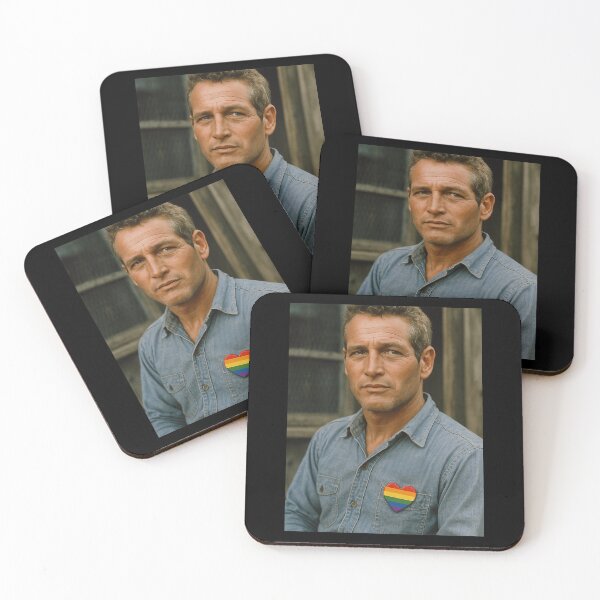 Item preview, Cool Hand Luke With A Rainbow Heart designed and sold by hilaryharbq.